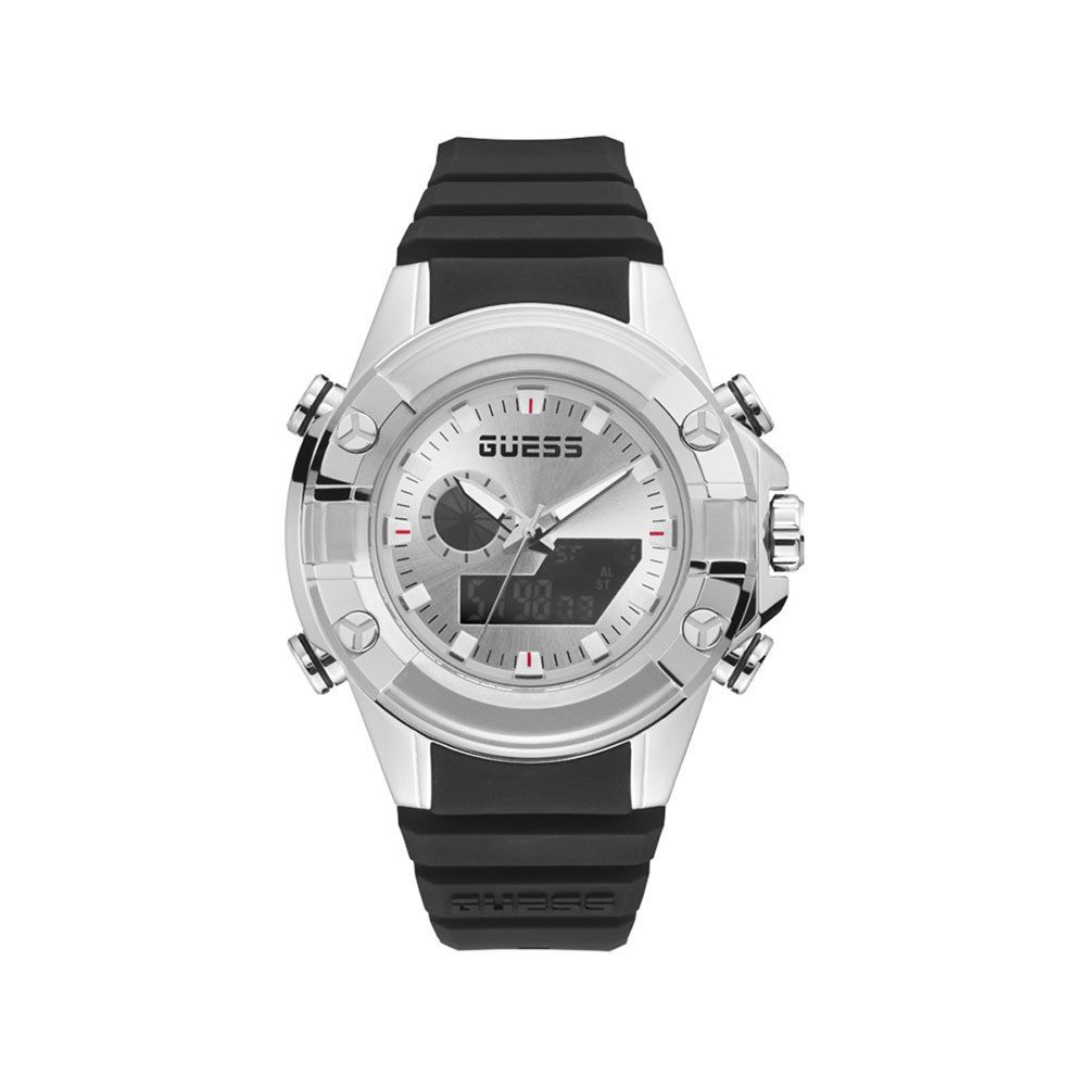 Guess Black Synthetic Sport Watch | Regal Royce