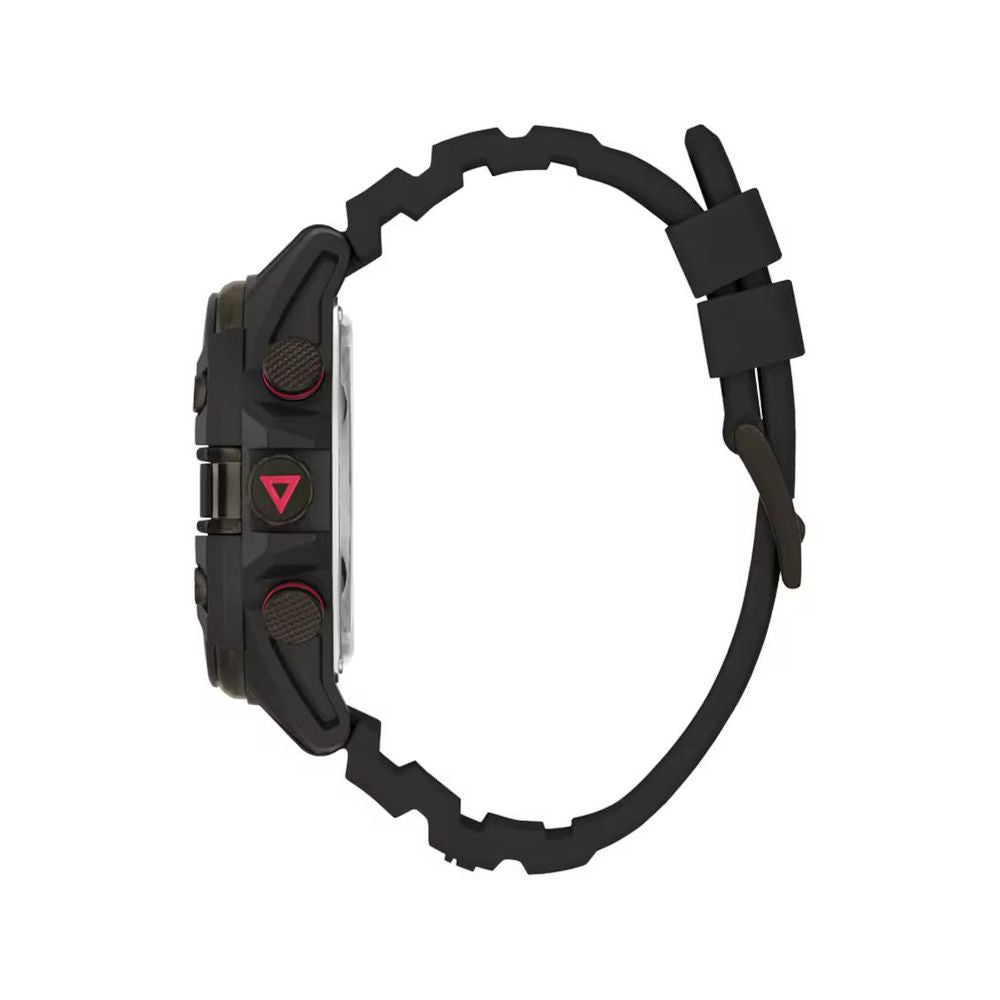 Guess Black Resin Sport Watch | Regal Royce
