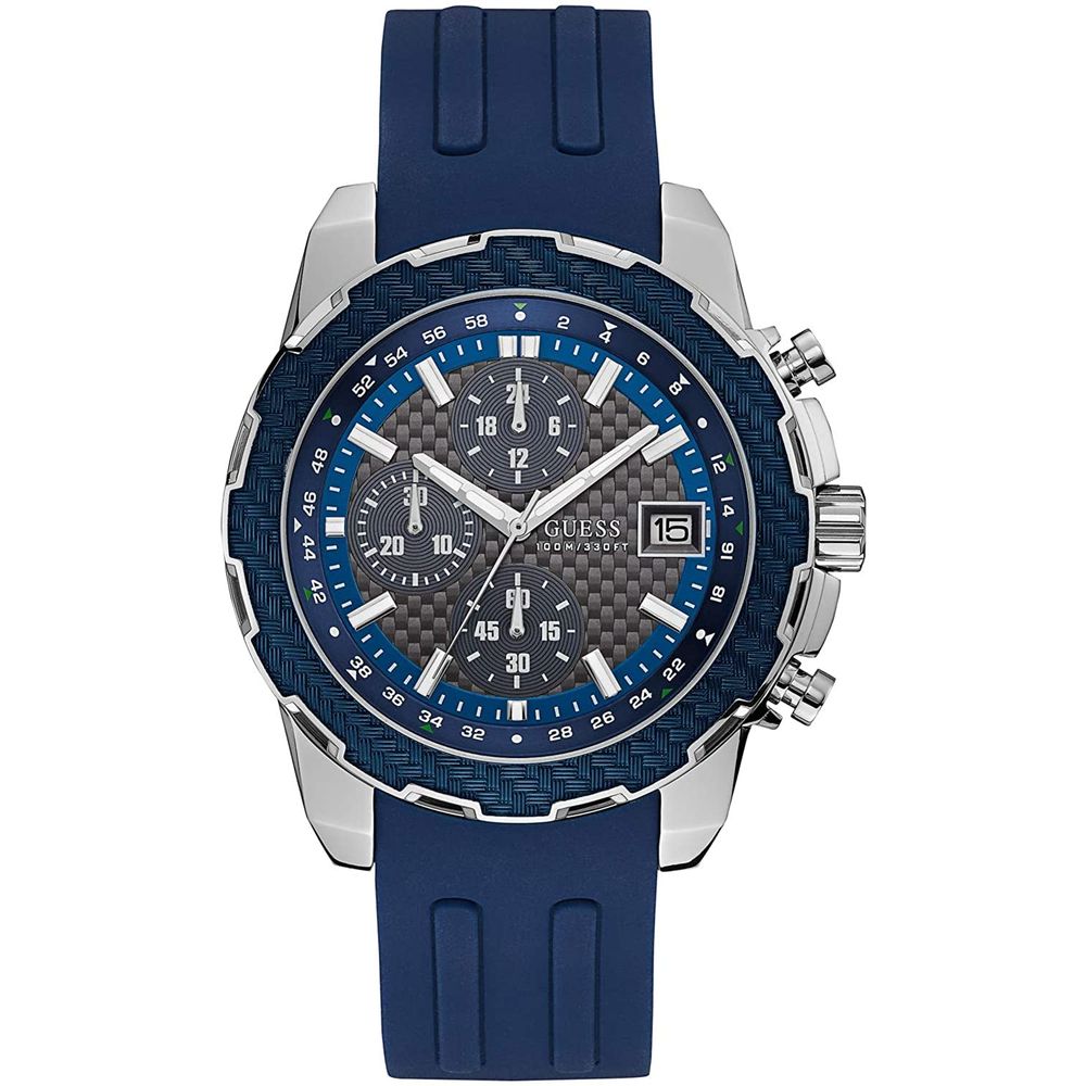 Guess Blue Rubber Sport Watch | Regal Royce