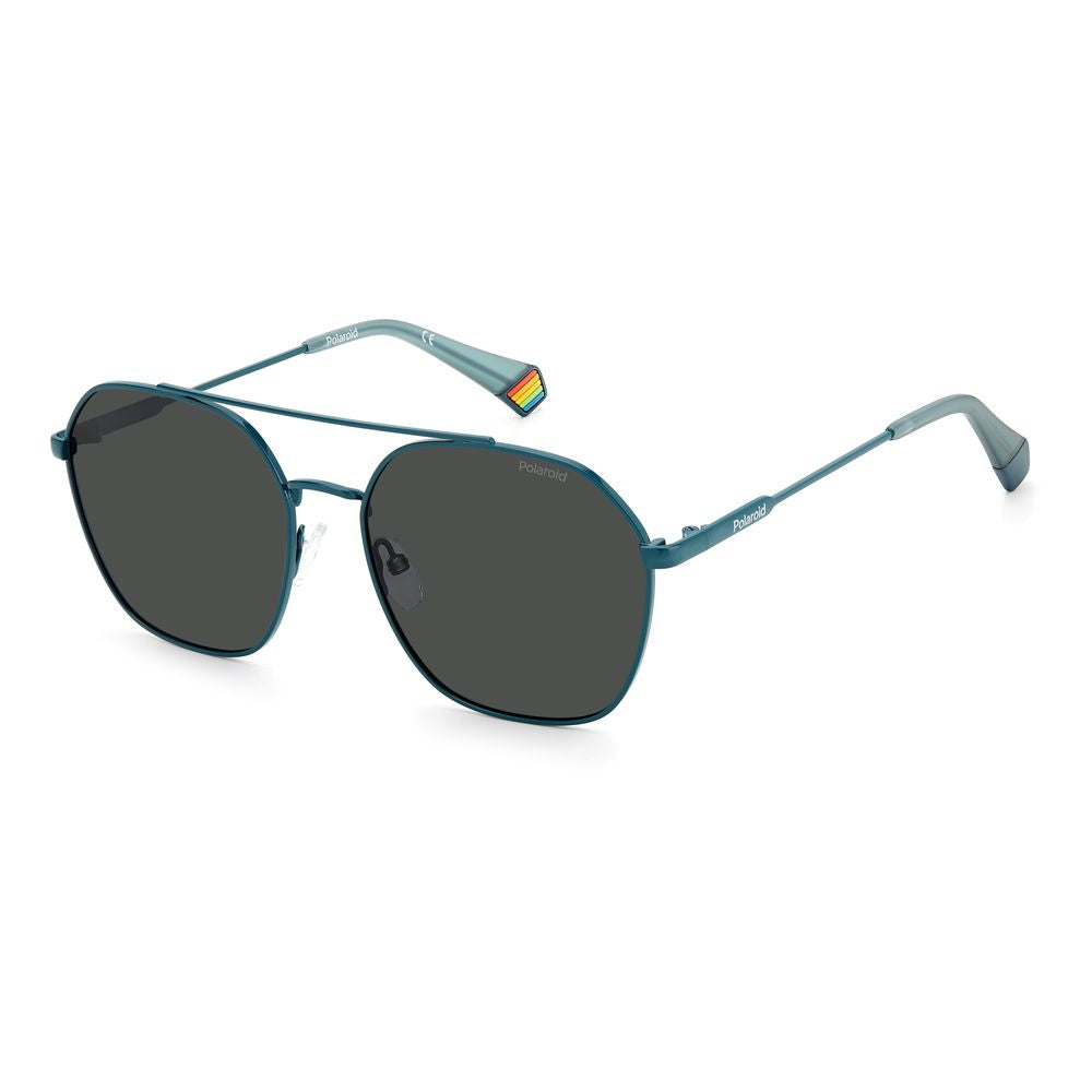 Polaroid Blue Stainless Steel Sunglasses | Regal Royce