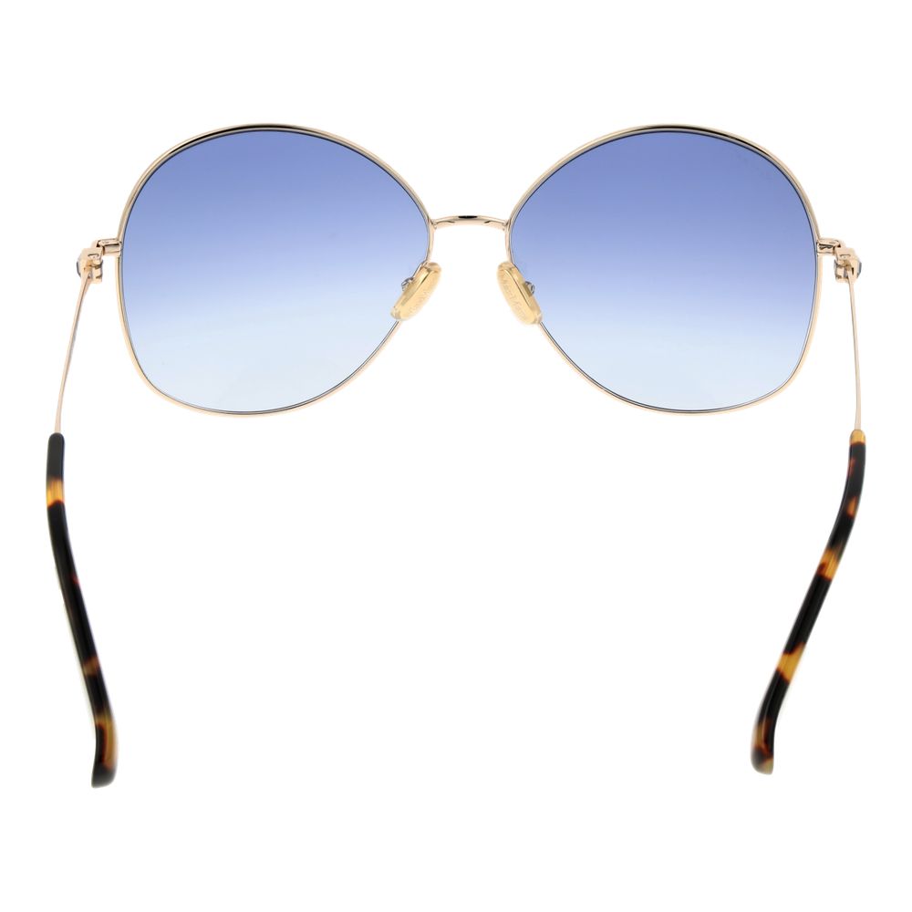 Max Mara Gold Metal Sunglasses | Regal Royce