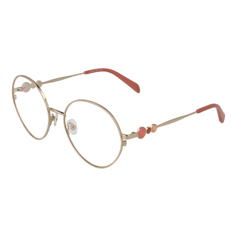 Emilio Pucci Gold Metal Glasses (Frames) | Regal Royce