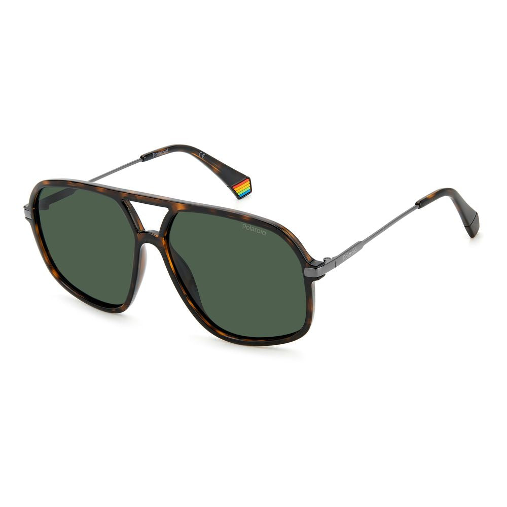 Polaroid Brown Plastic Sunglasses | Regal Royce