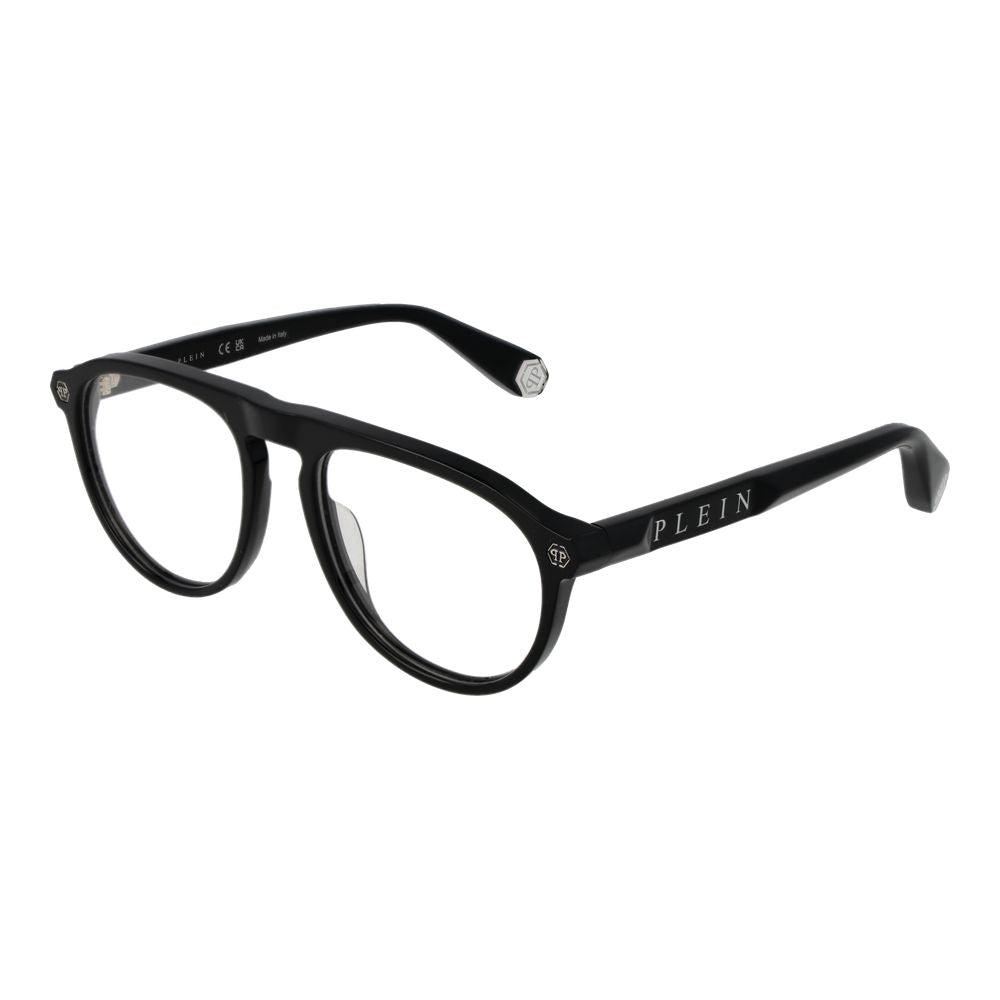 Philipp Plein Black Cellulose Acetate Glasses (Frames) | Regal Royce