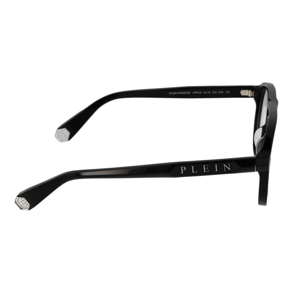Philipp Plein Black Cellulose Acetate Glasses (Frames) | Regal Royce