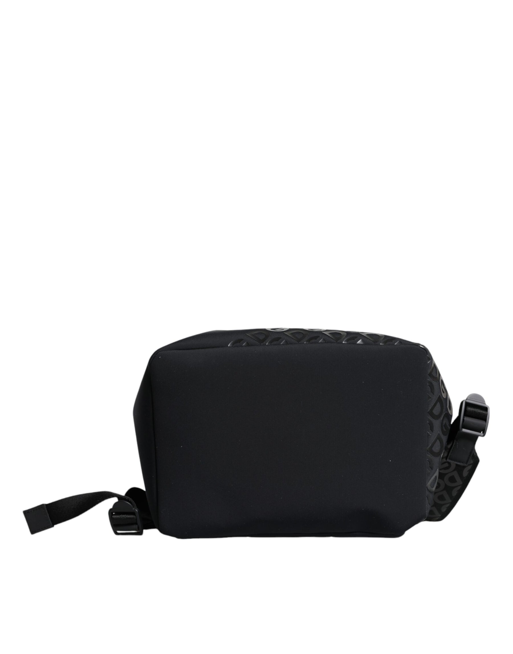 Dolce & Gabbana Black DG Mania Neoprene Travel Back Pack Bag | Regal Royce