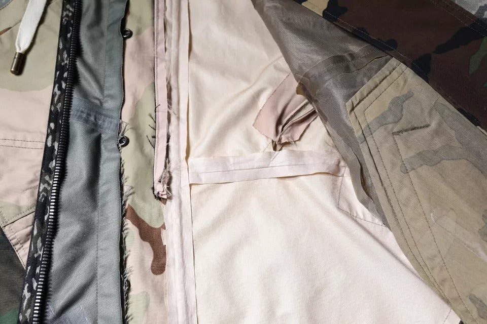 Dolce & Gabbana Multicolor Camouflage Full Zip Hooded Jacket | Regal Royce