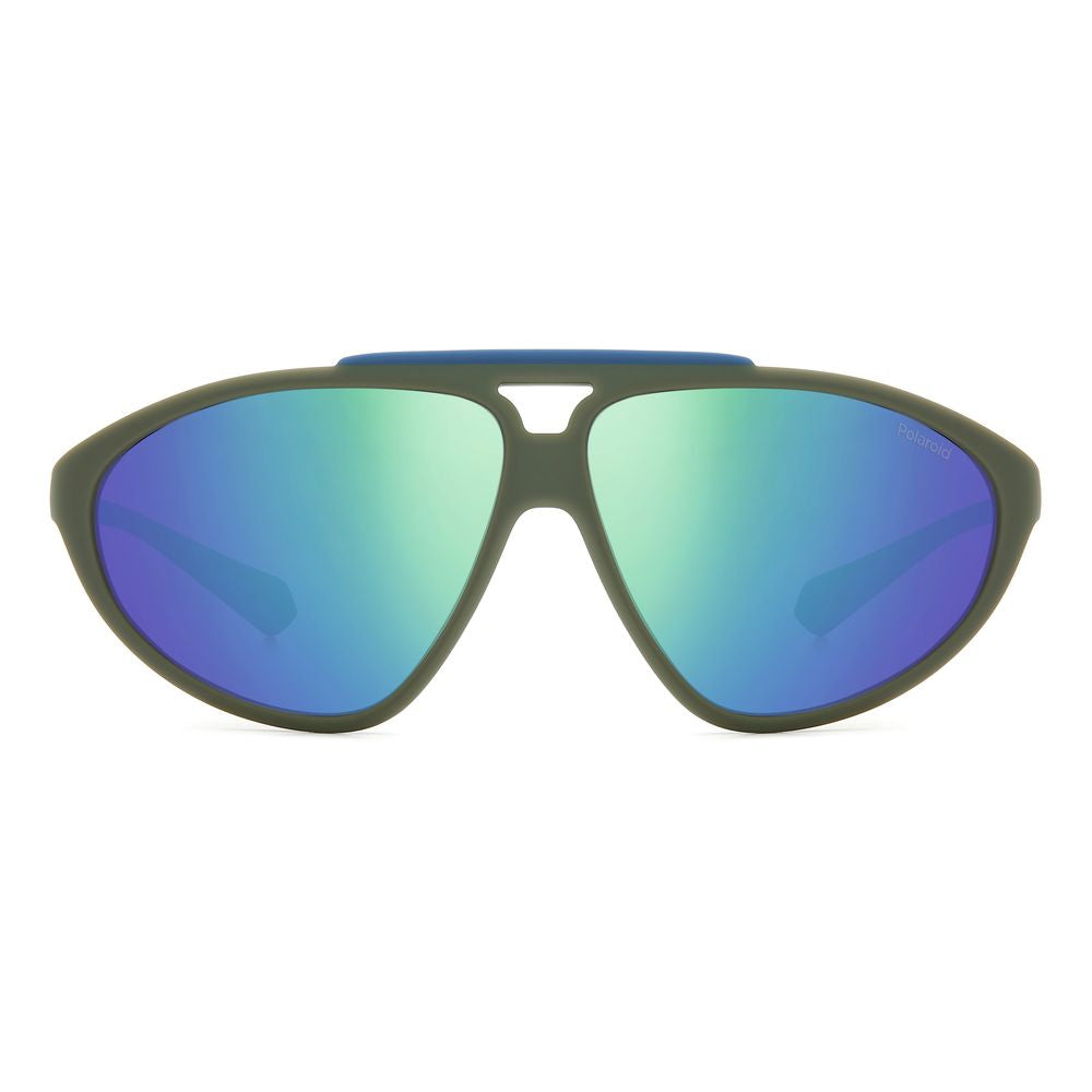 Polaroid Green Rubber Sunglasses | Regal Royce