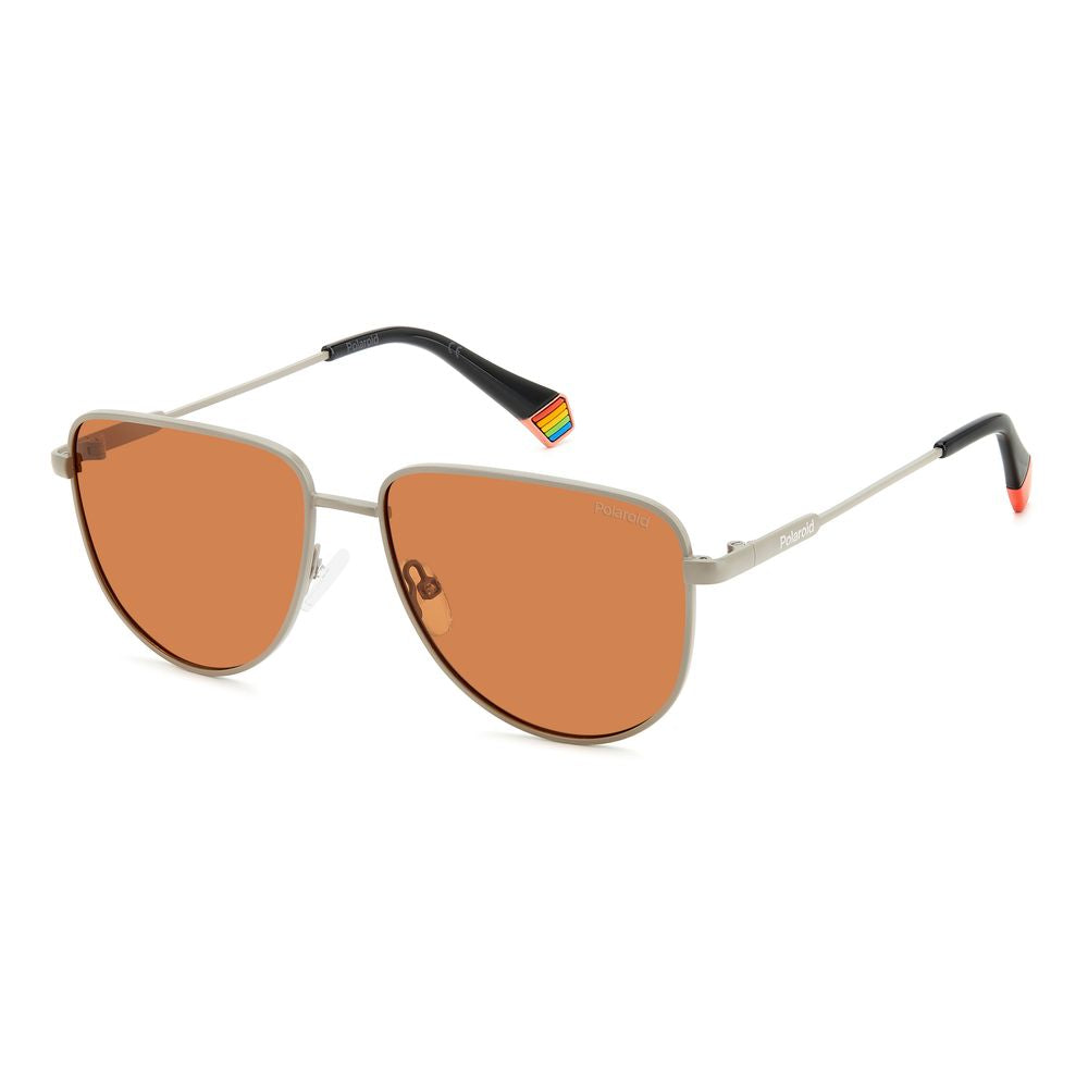 Polaroid Gray Metal Sunglasses | Regal Royce