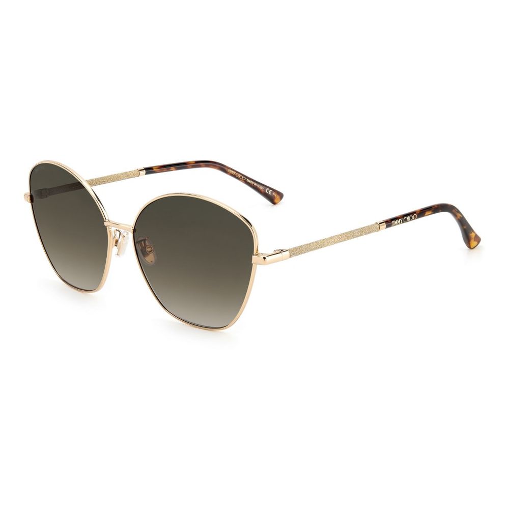 Jimmy Choo Gold Metal Sunglasses | Regal Royce
