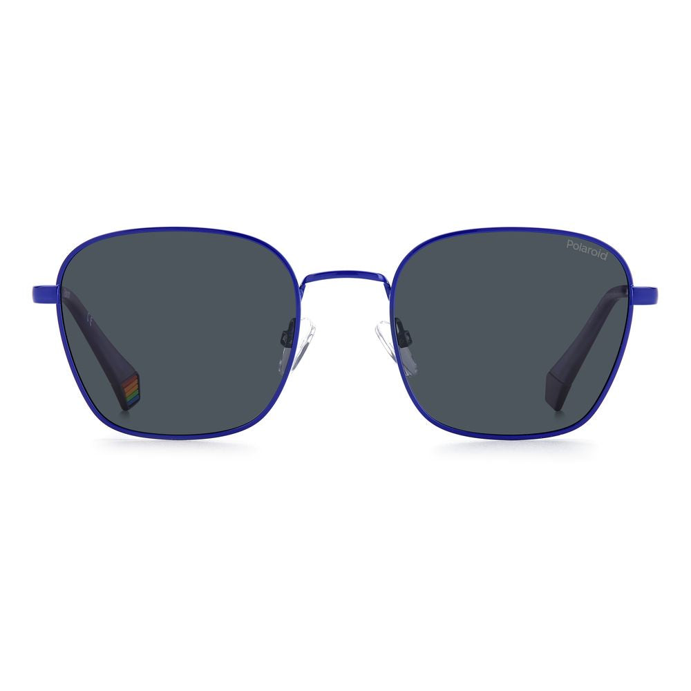 Polaroid Blue Stainless Steel Sunglasses | Regal Royce