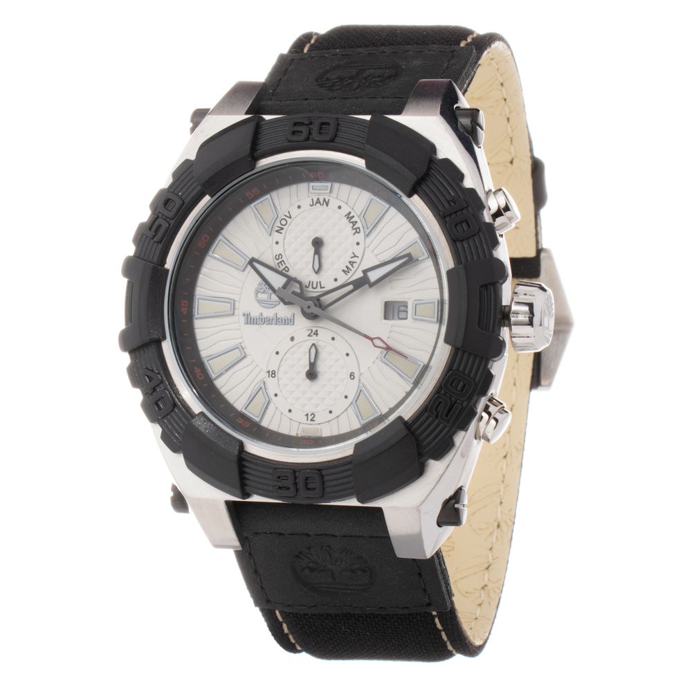 Timberland Black Leather Sport Watch | Regal Royce