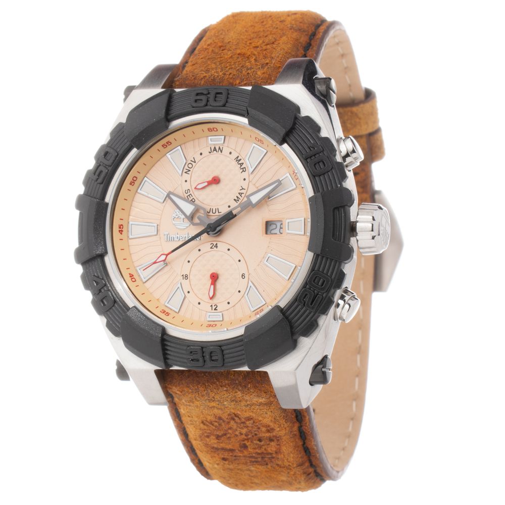 Timberland Brown Leather Dress Watch | Regal Royce