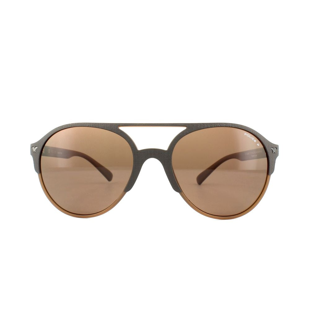 Police Brown Injected Sunglasses | Regal Royce