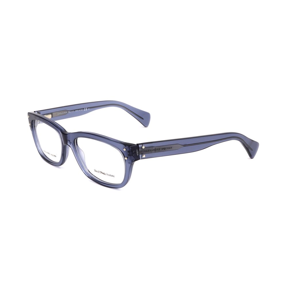 Alexander McQueen Blue Acetate Glasses (Frames) | Regal Royce