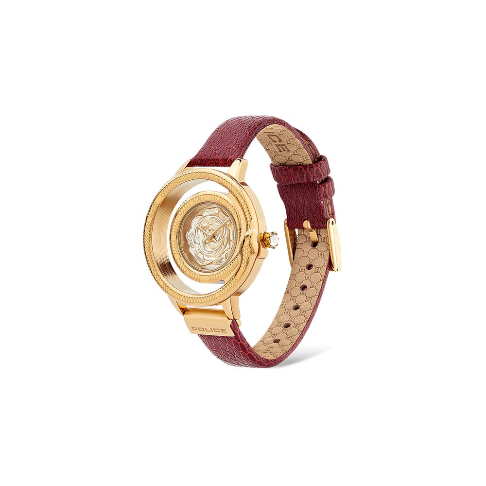 Police Multicolor Leather Dress Watch | Regal Royce