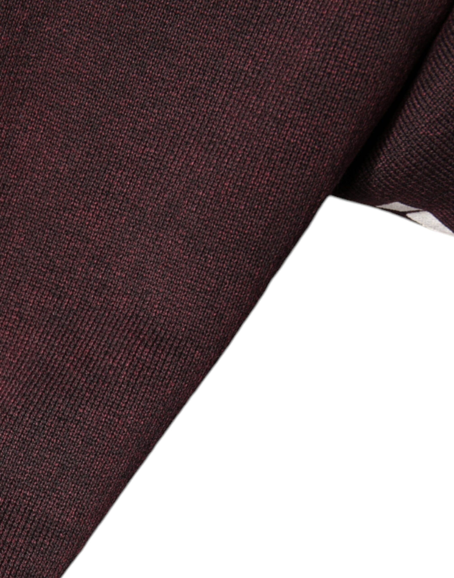 Dolce & Gabbana Maroon Logo Crew Neck Men Sweatshirt Sweater | Regal Royce