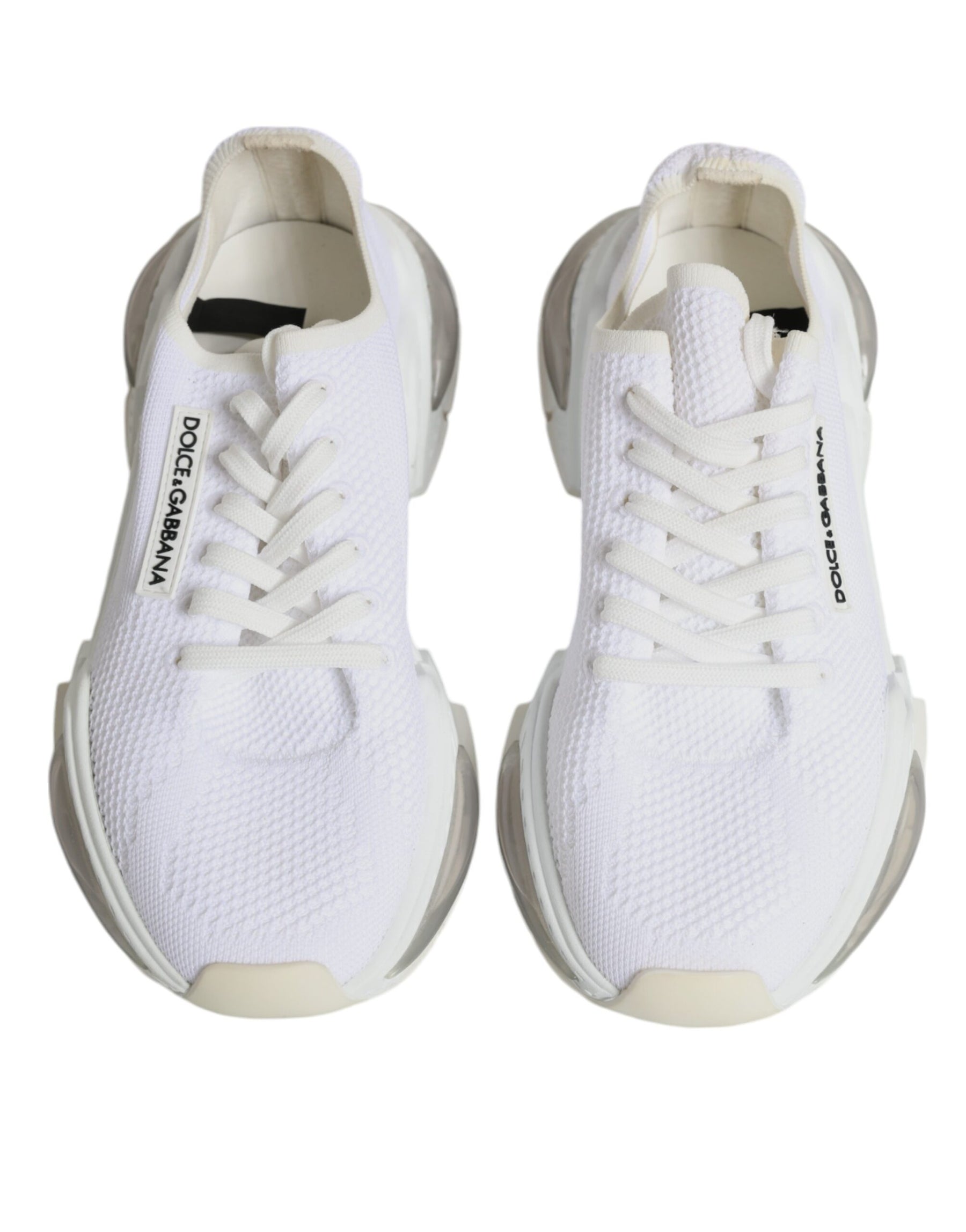 Dolce & Gabbana White Airmaster Low Top Men Sneakers Shoes | Regal Royce
