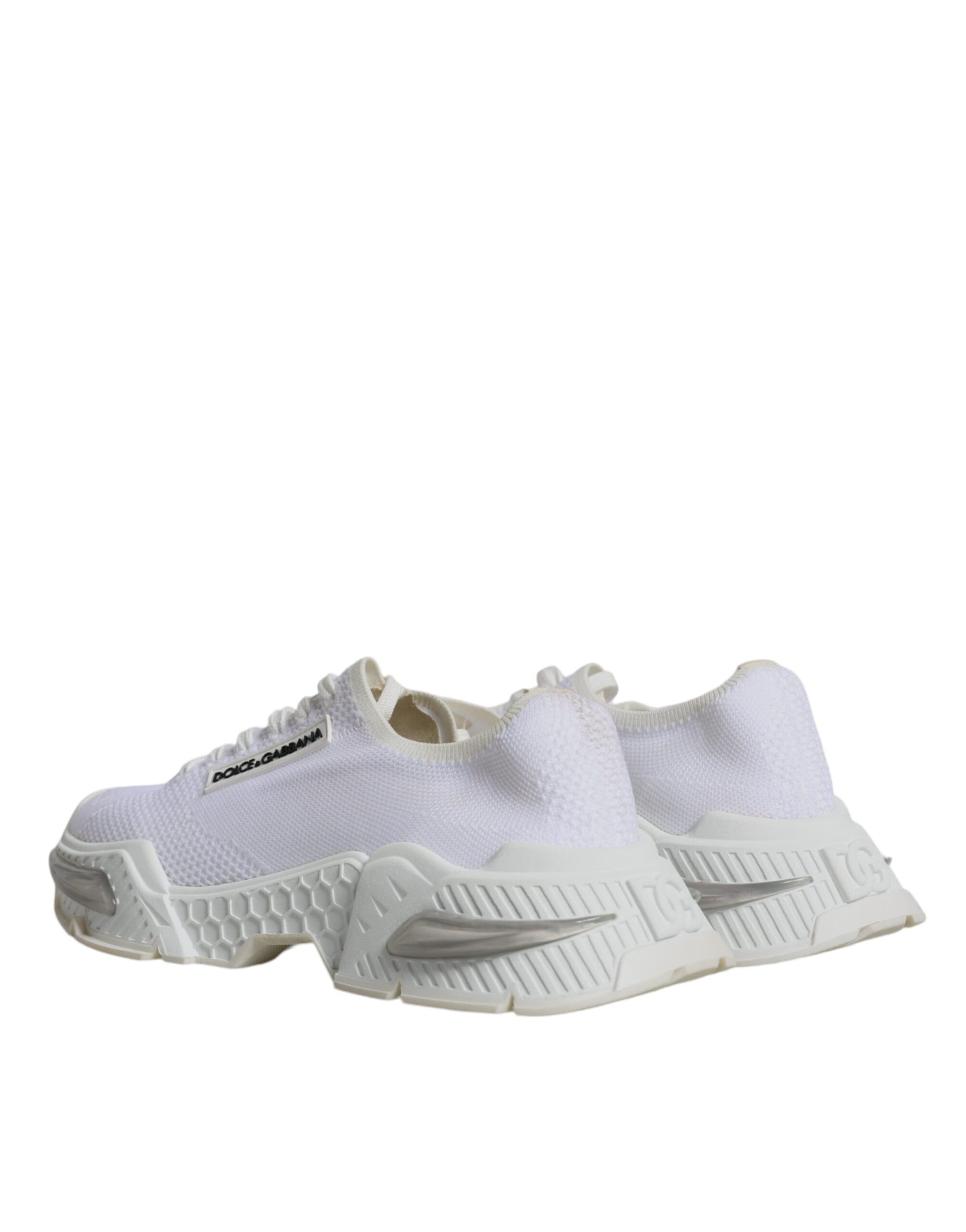 Dolce & Gabbana White Airmaster Low Top Men Sneakers Shoes | Regal Royce