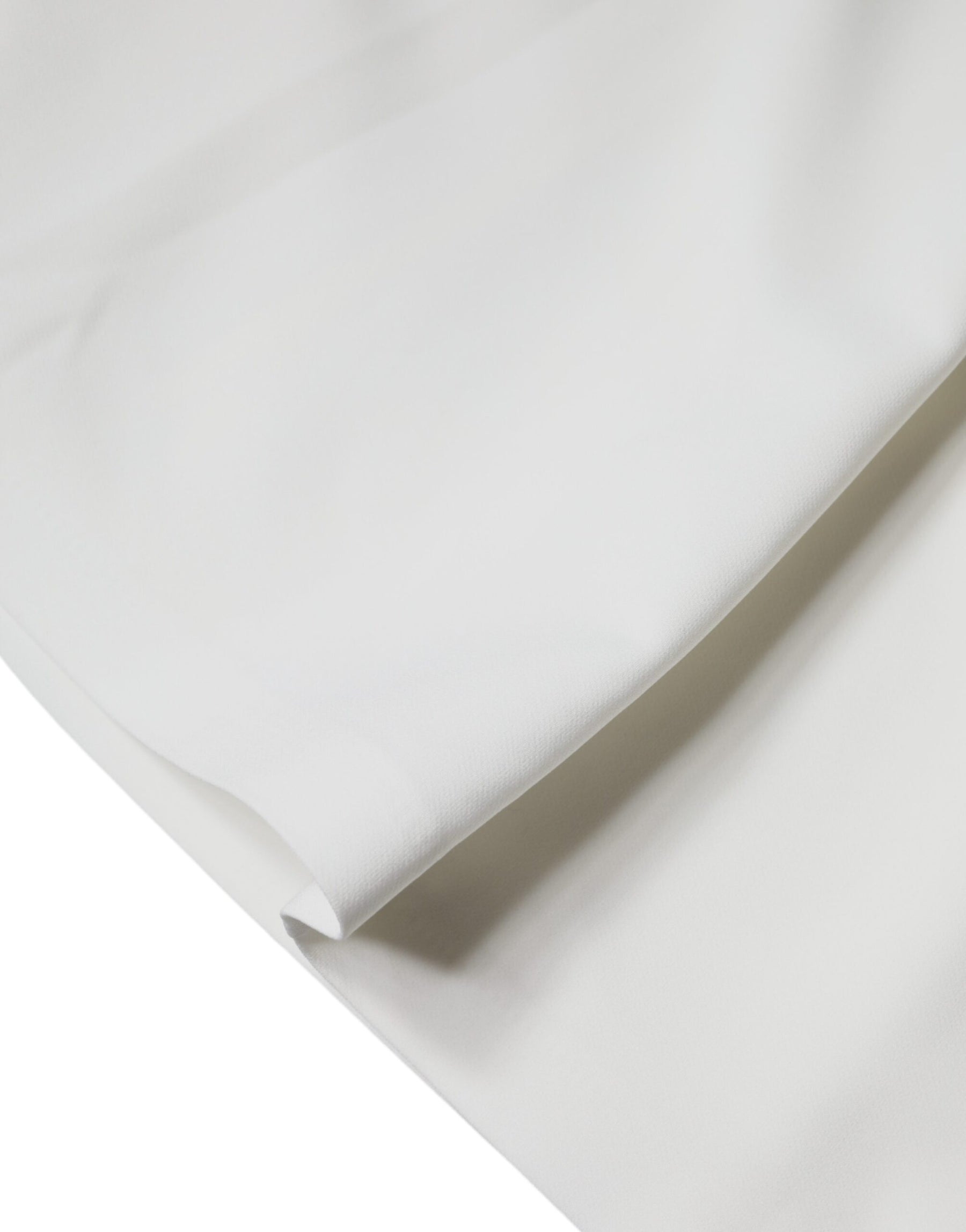 Elisabetta Franchi White Sleeveless Bodycon Sheath Mini Dress | Regal Royce