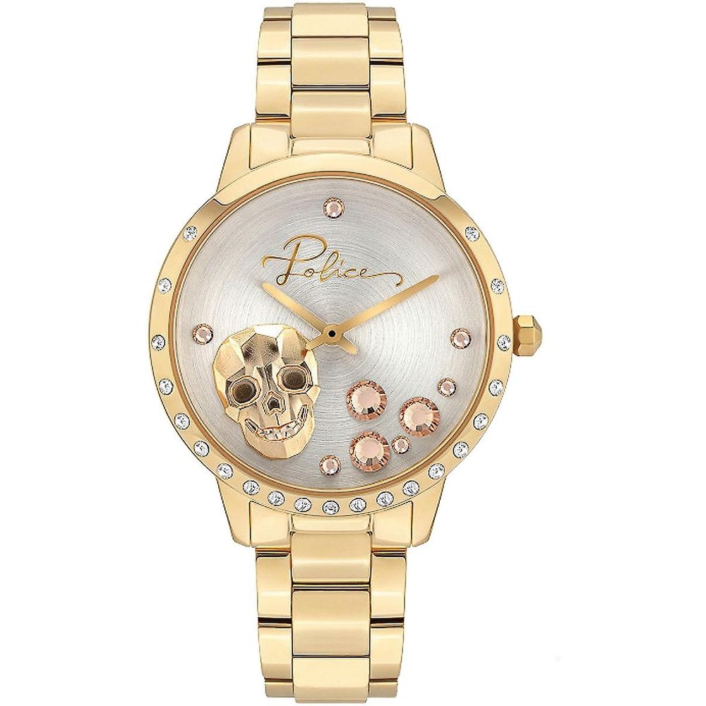 Police Gold Stainless Steel Dress Watch | Regal Royce