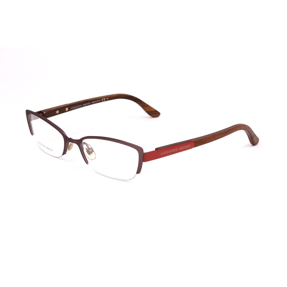 Alexander McQueen Bicolor Metal Glasses (Frames) | Regal Royce