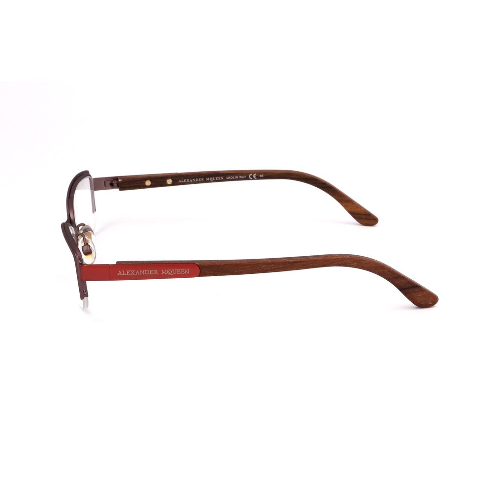 Alexander McQueen Bicolor Metal Glasses (Frames) | Regal Royce