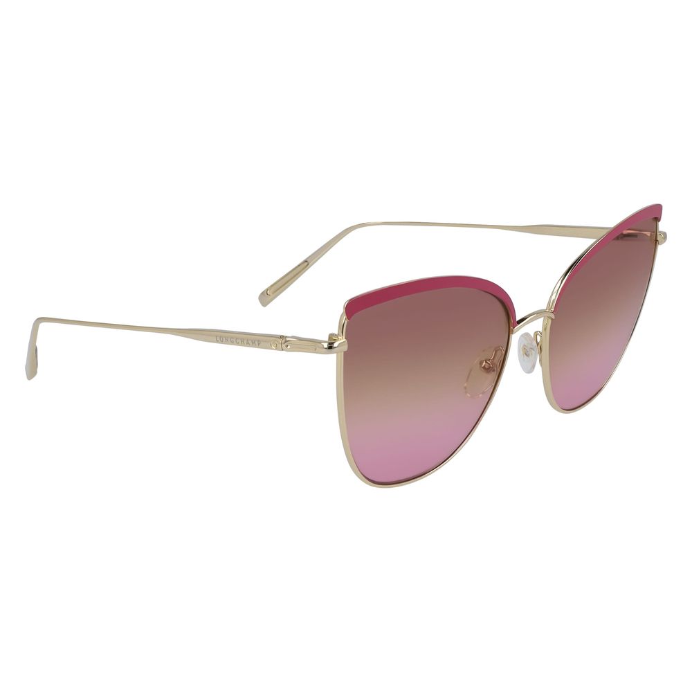 Longchamp Gold Metal Sunglasses | Regal Royce