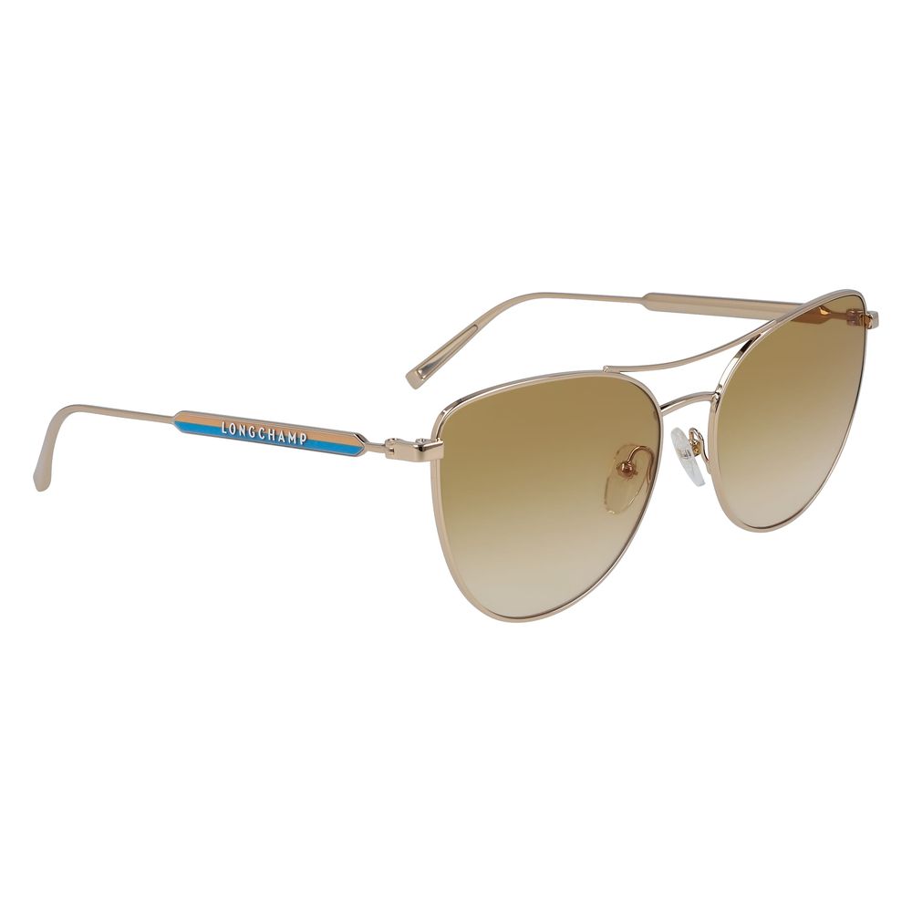 Longchamp Bicolor Metal Sunglasses | Regal Royce