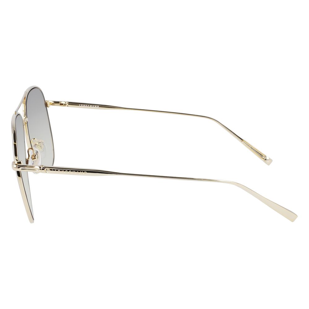 Longchamp Gold Metal Sunglasses | Regal Royce