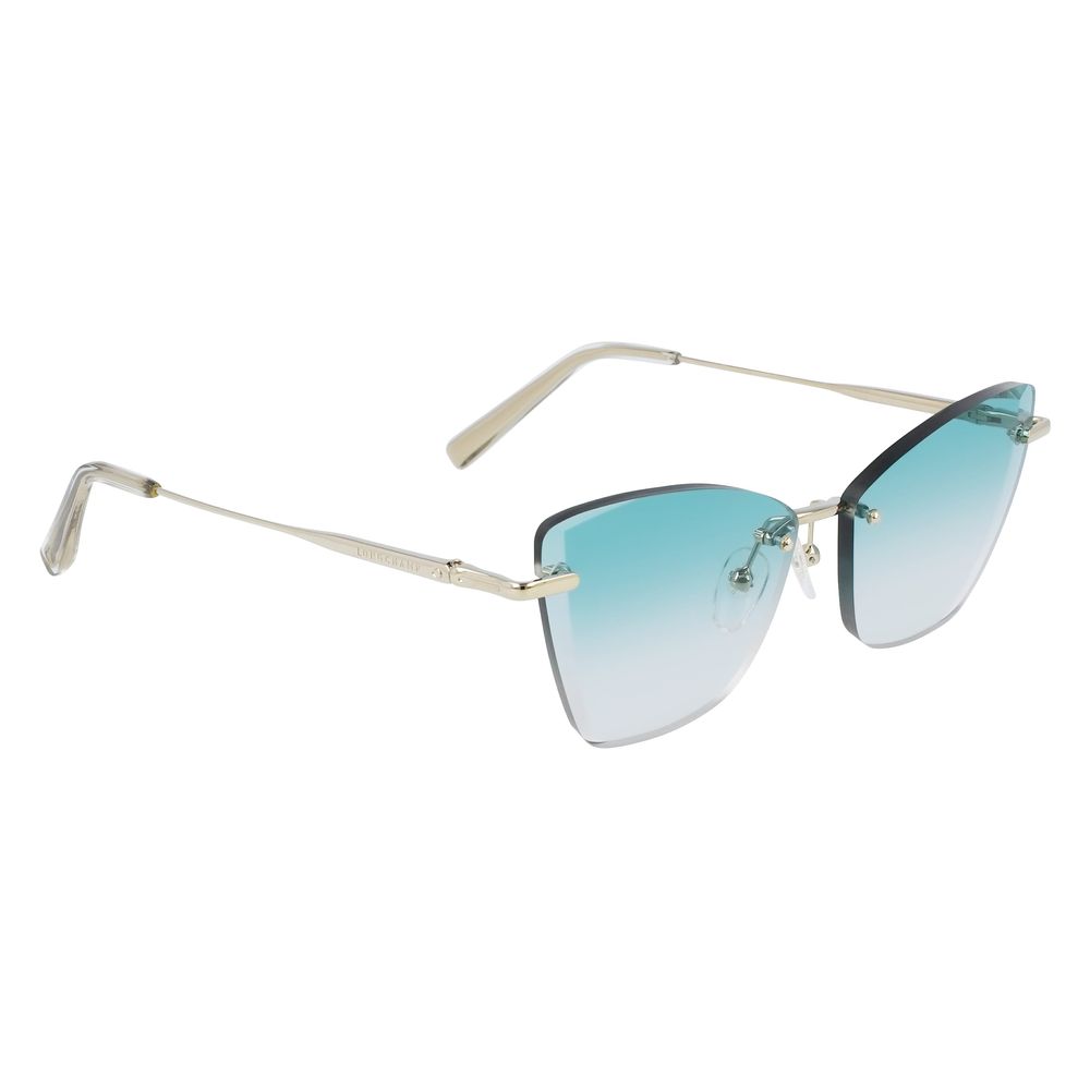 Longchamp Gold Metal Sunglasses | Regal Royce