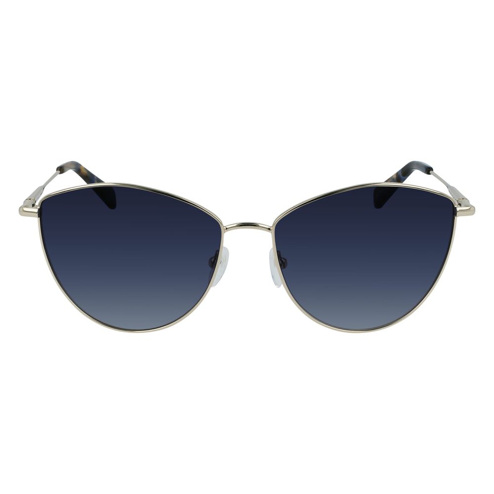 Longchamp Gold Metal Sunglasses | Regal Royce