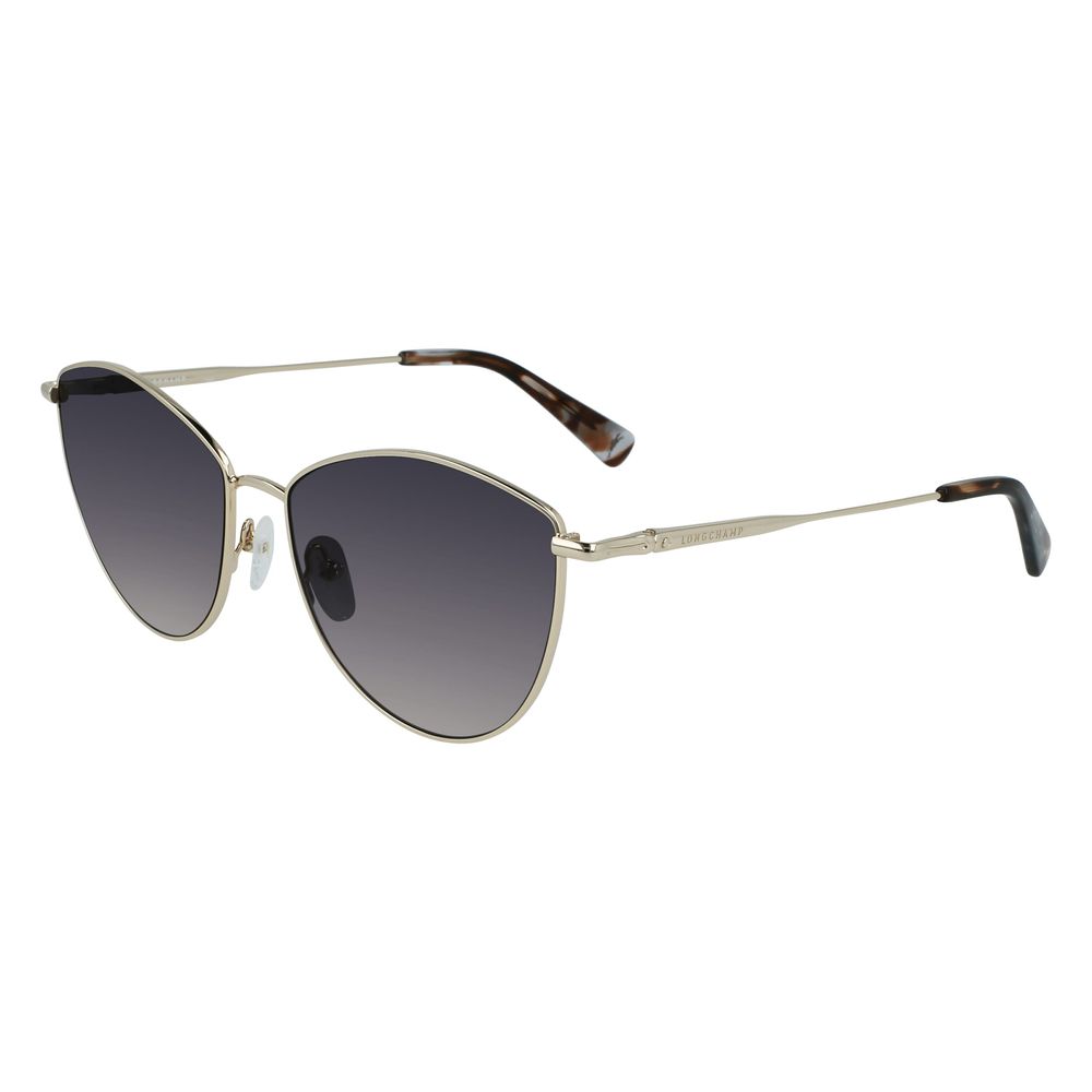 Longchamp Gold Metal Sunglasses | Regal Royce