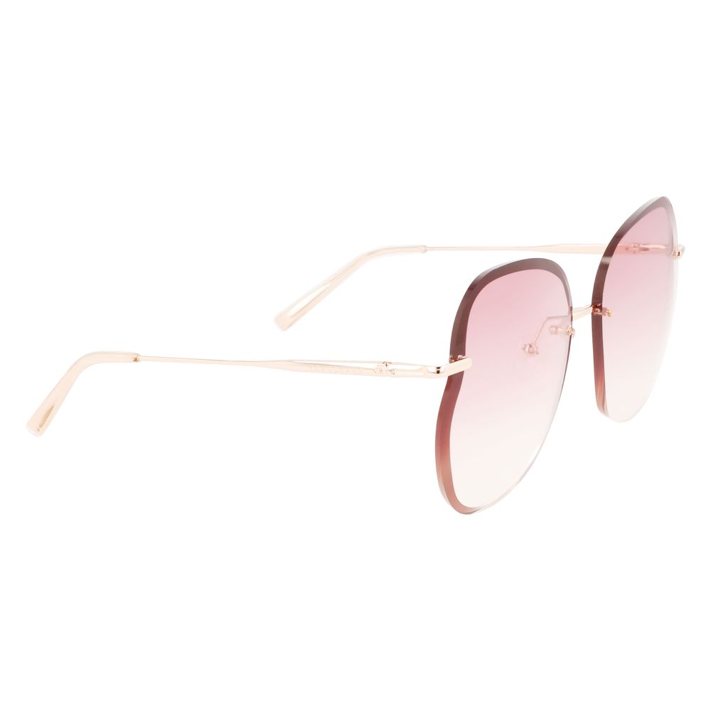Longchamp Rose Gold Metal Sunglasses | Regal Royce
