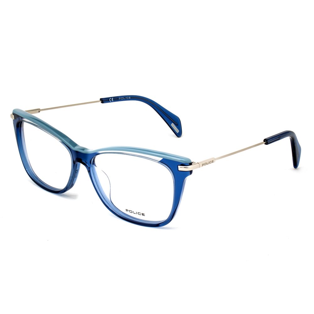 Police Blue Acetate Glasses (Frames) | Regal Royce
