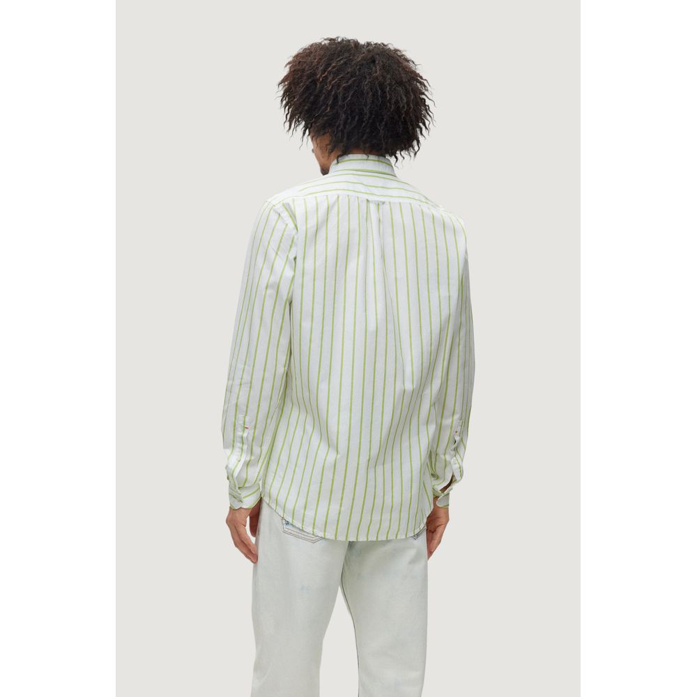 Hugo Boss Green Cotton Dress Shirt | Regal Royce