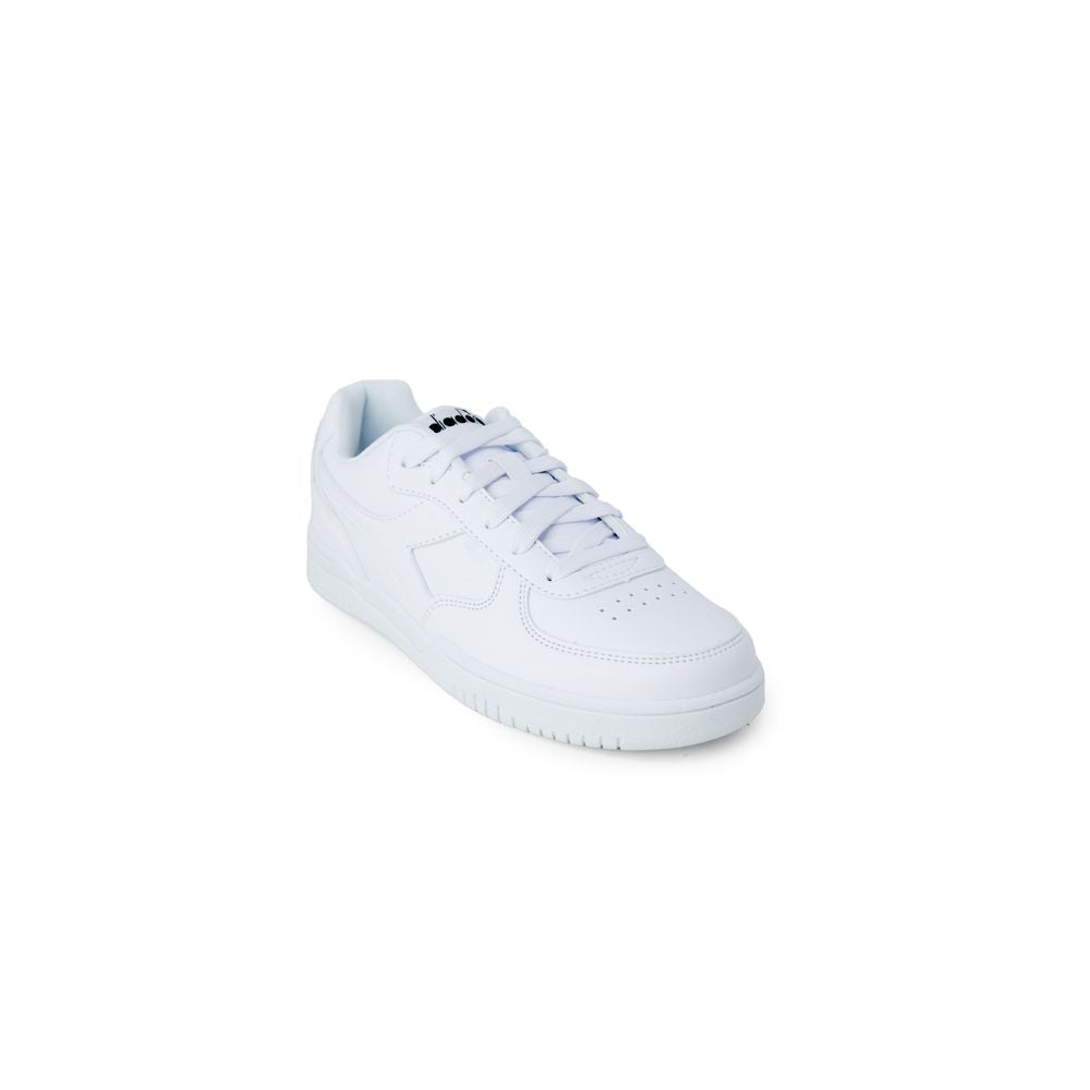 Diadora White Artificial Leather Low Top Sneakers | Regal Royce
