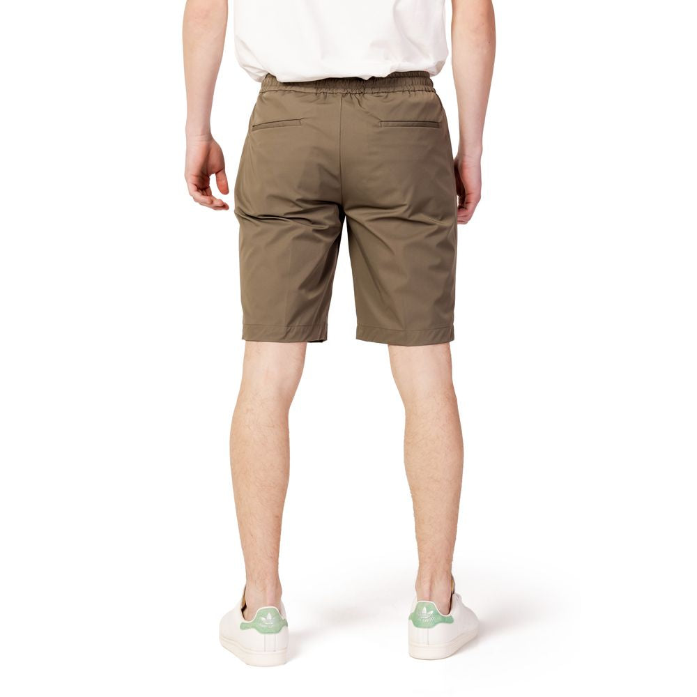 Suns Green Nylon Bermuda Shorts | Regal Royce