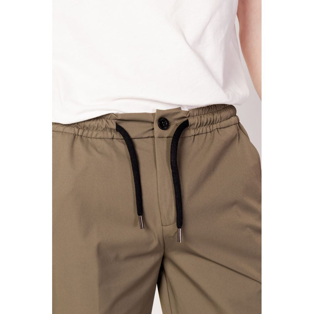 Suns Green Nylon Bermuda Shorts | Regal Royce