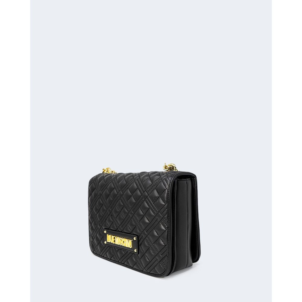 Love Moschino Black Polyethylene Handbag | Regal Royce