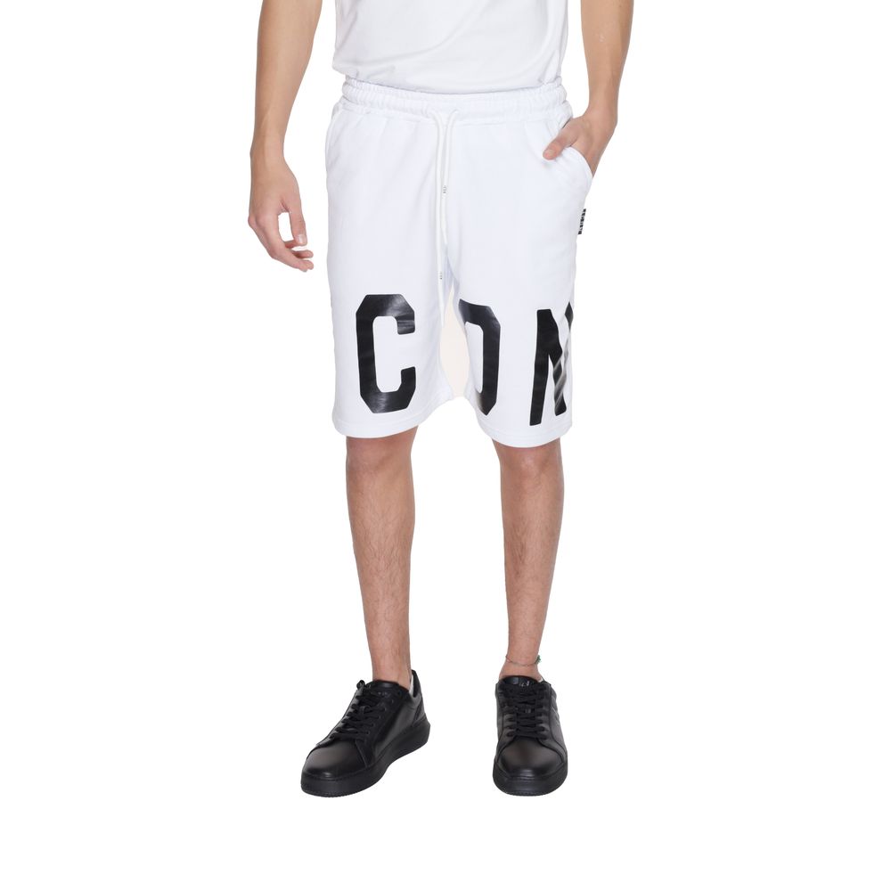 Icon White Cotton Bermuda Shorts | Regal Royce
