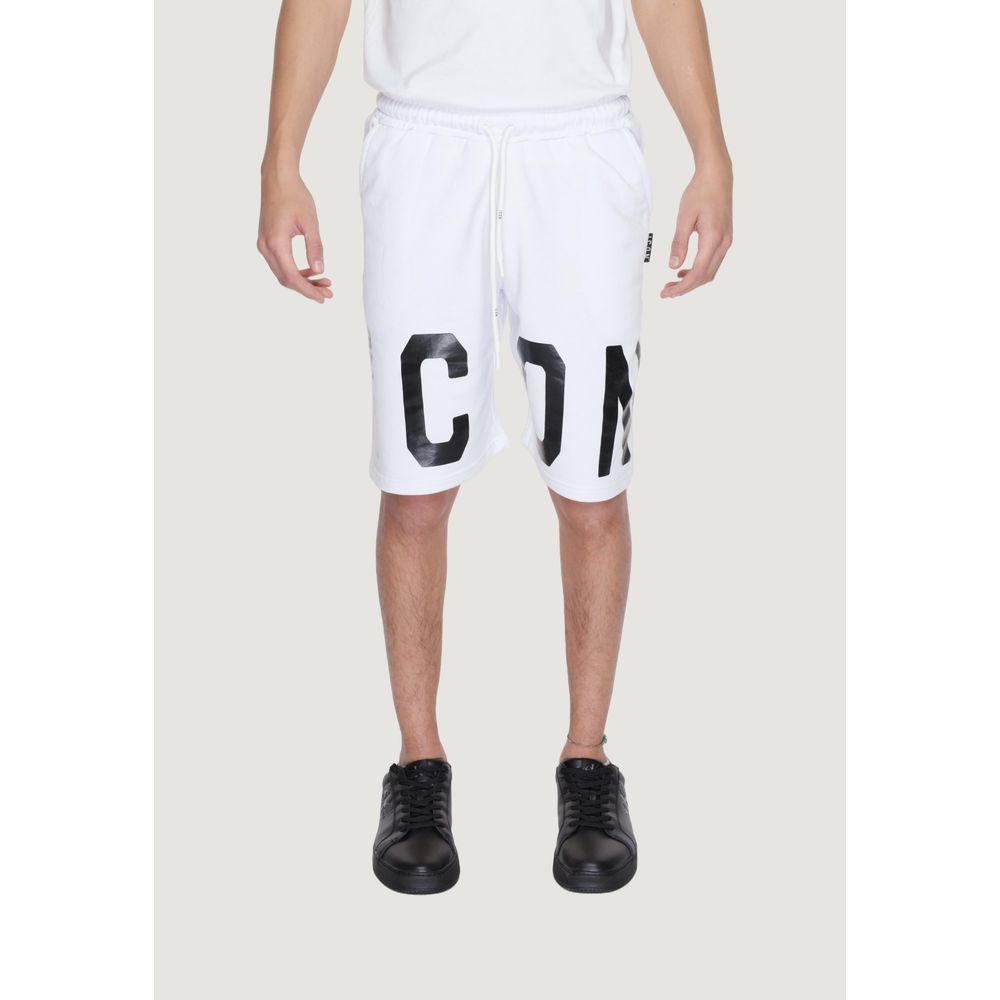 Icon White Cotton Bermuda Shorts | Regal Royce