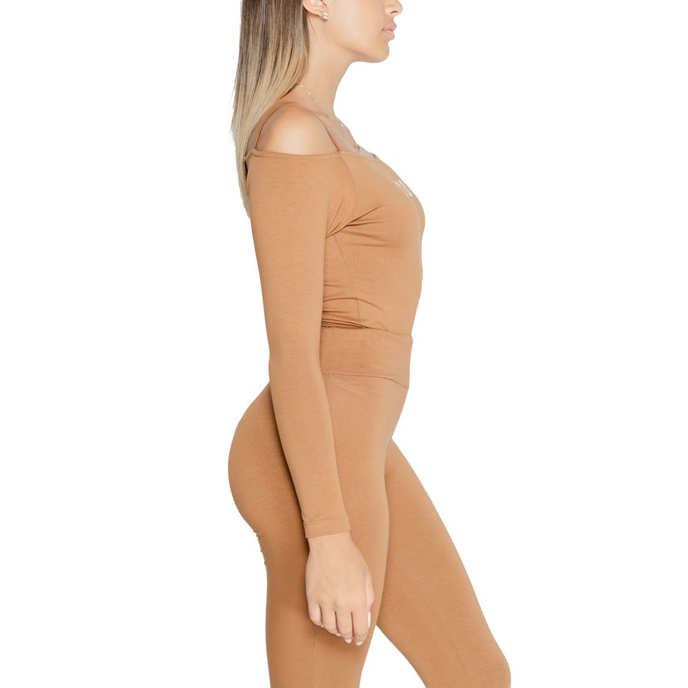 Icon Brown Cotton Bodysuit | Regal Royce