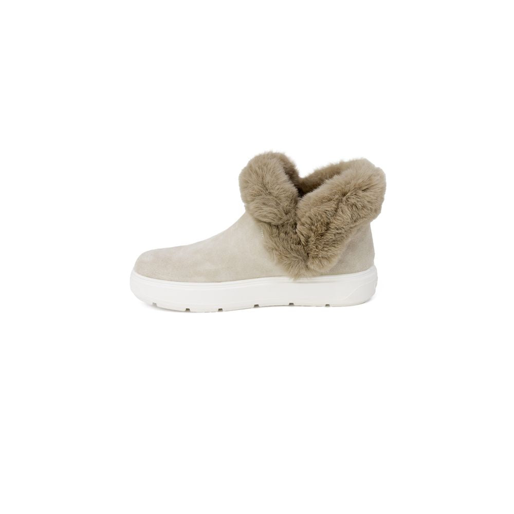Love Moschino Beige Leather Chunky Sneakers | Regal Royce