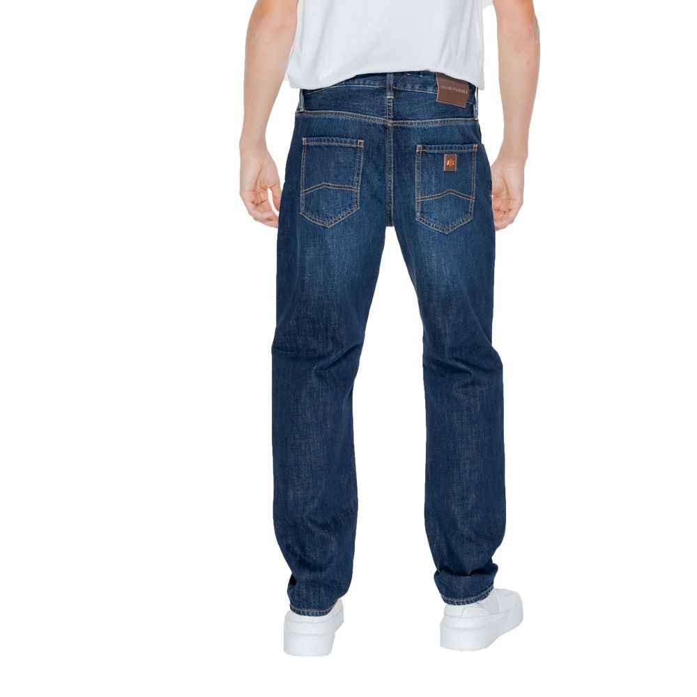 Armani Exchange Blue Cotton Skinny Jeans | Regal Royce