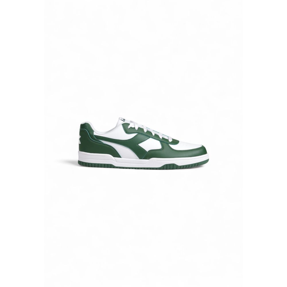 Diadora Green Artificial Leather Low Top Sneakers | Regal Royce