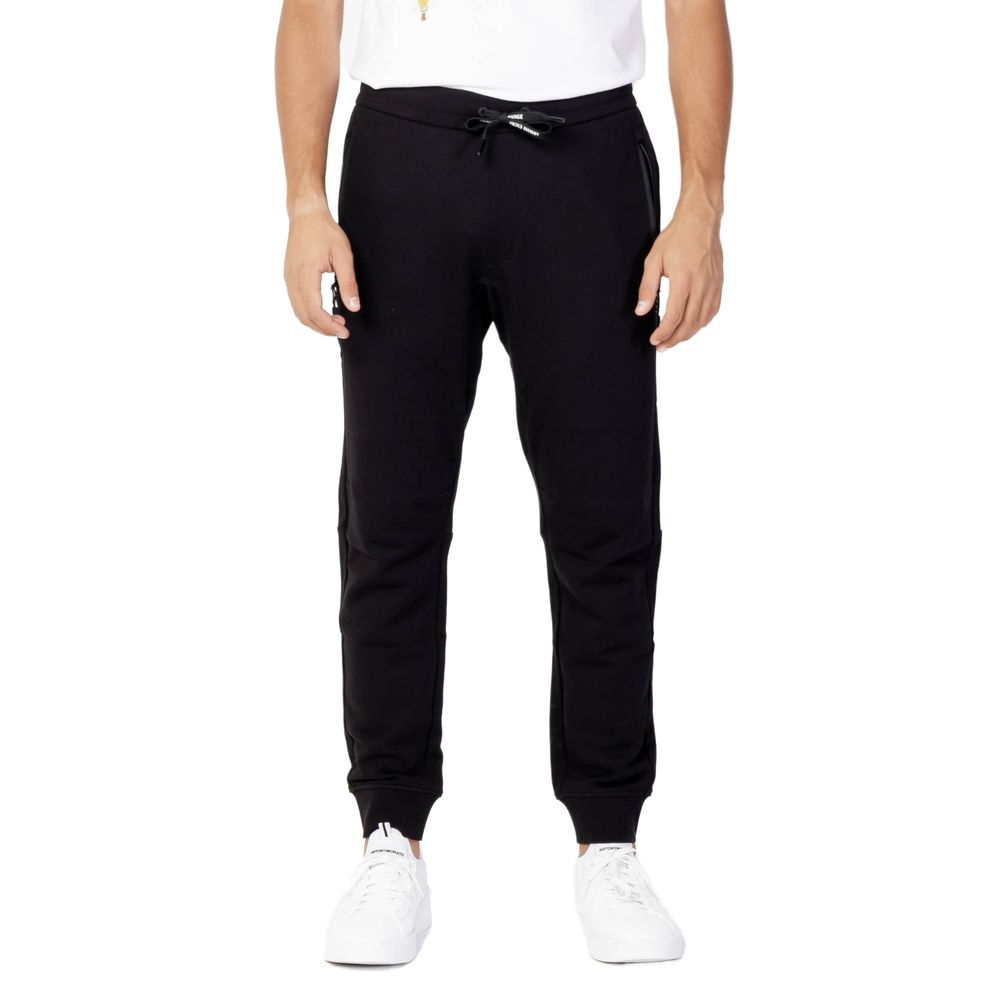 Armani Exchange Black Cotton Joggers (Workout Pants) | Regal Royce
