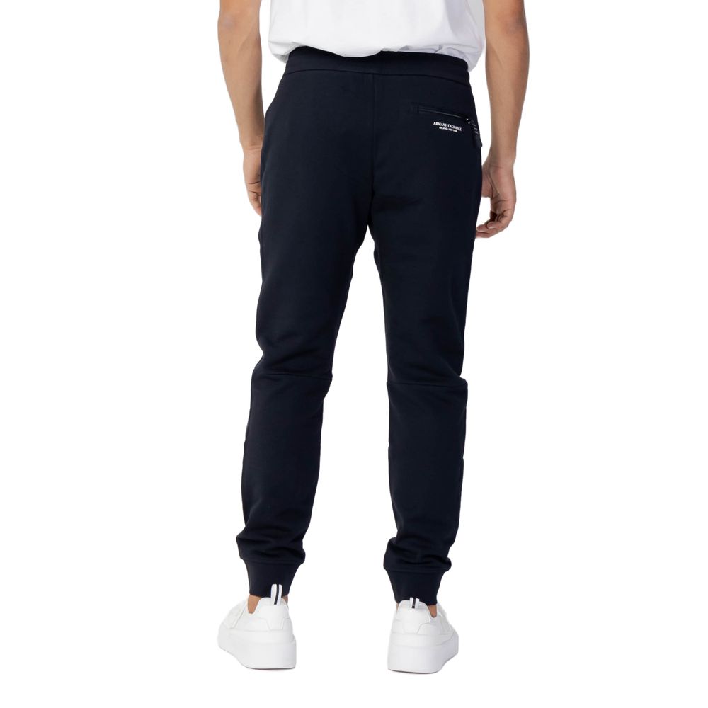 Armani Exchange Blue Cotton Joggers (Workout Pants) | Regal Royce