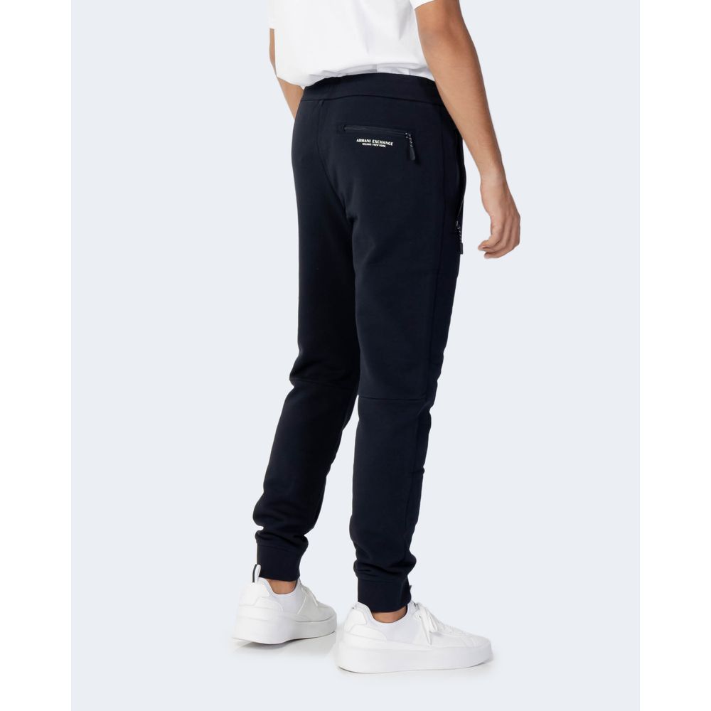 Armani Exchange Blue Cotton Joggers (Workout Pants) | Regal Royce