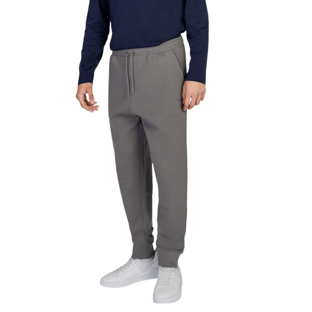 Hugo Boss Gray Cotton Joggers (Workout Pants) | Regal Royce